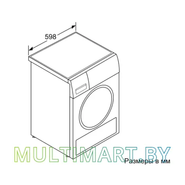 Сушильная машина Bosch WTH85201OE картинка 5